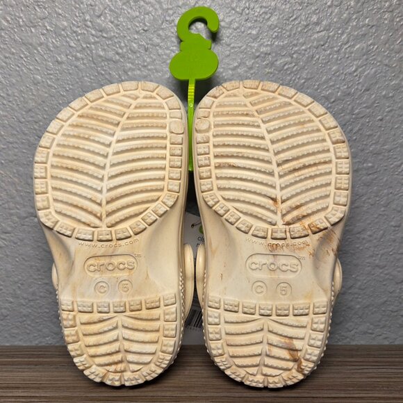 NEW!!! Crocs Classic Watercolor Marbled Clog T Waterproof – Size: C5 (Toddler) - Picture 6 of 8